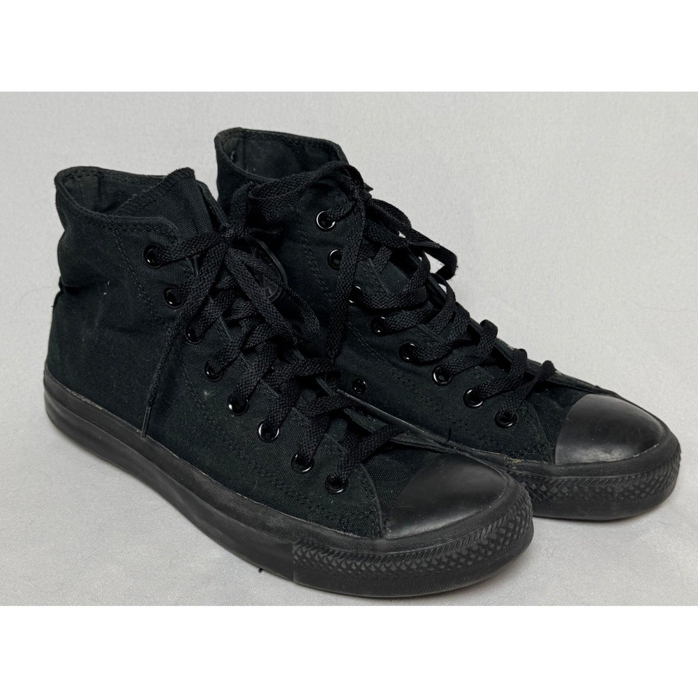 Converse Chuck Taylor All Star High Top Monochrome Black Mens 9‎ Womens 11 M3310